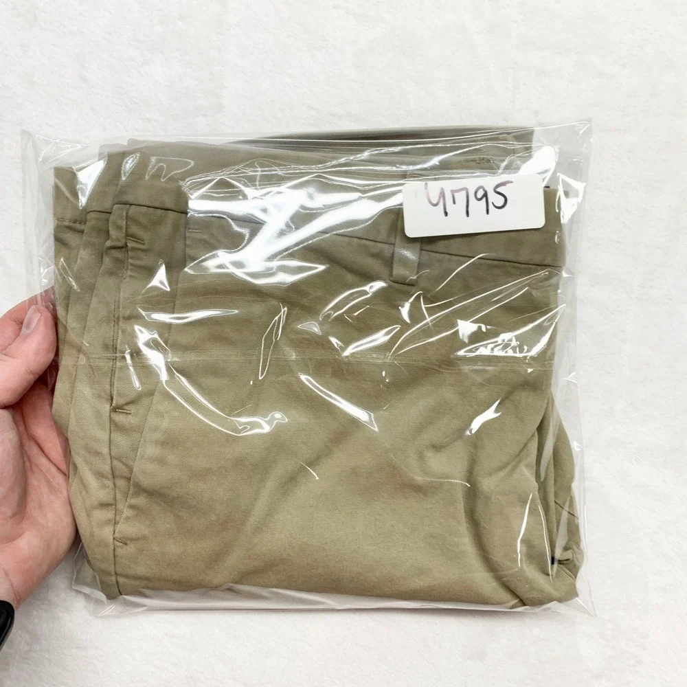Banana‎ Republic Aiden Short Mens Size 33 Khaki Chino Slim Fit Cotton Spandex